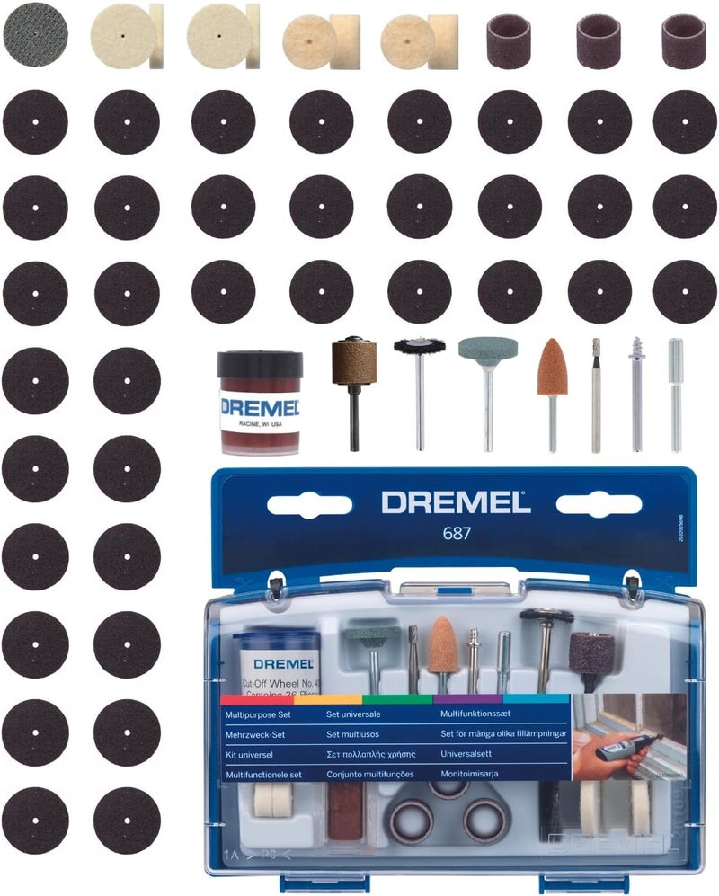 DREMEL Tool Set (Home) No. 687 (52 Pcs) - 2 615 068 7Ja
