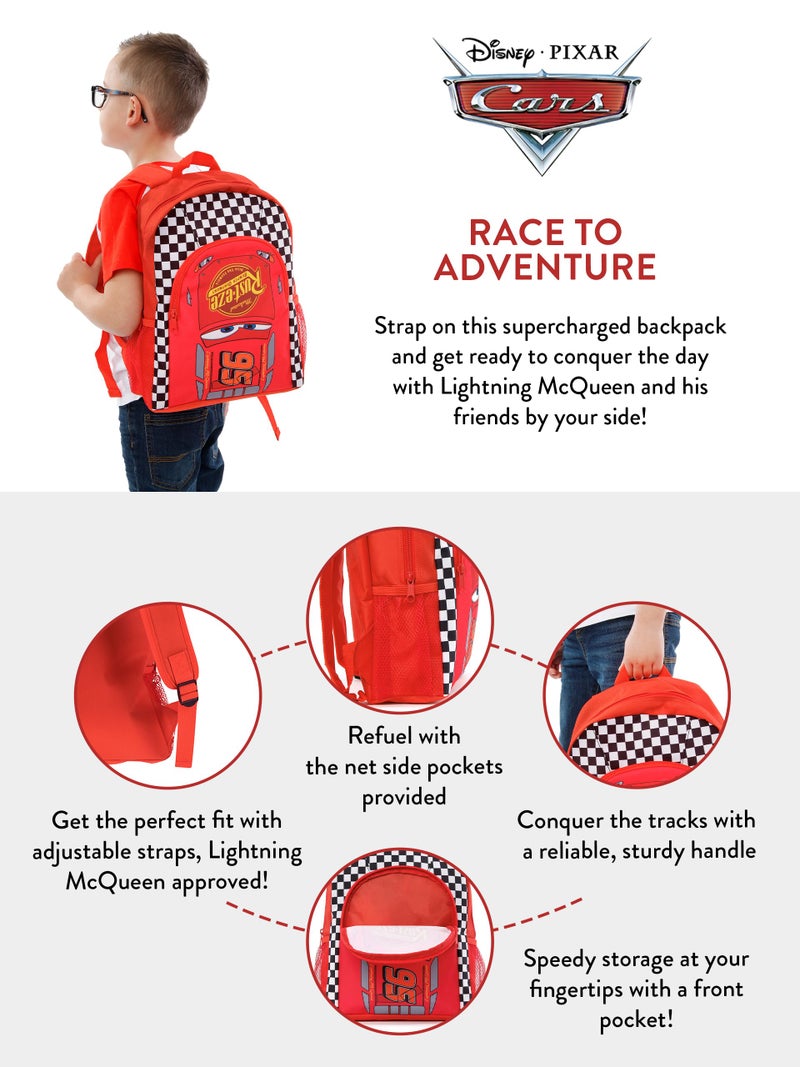 Disney Cars Backpack | Boys Backpacks for School | Lightning McQueen School Bag for Kids - Image 3