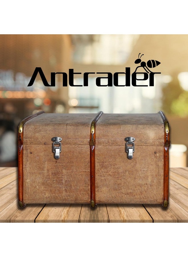 أنتريدر مشبك قفل Antrader لصناديق الأدوات الخشبية مع براغي، عبوة من 12 قطعة - Image 4