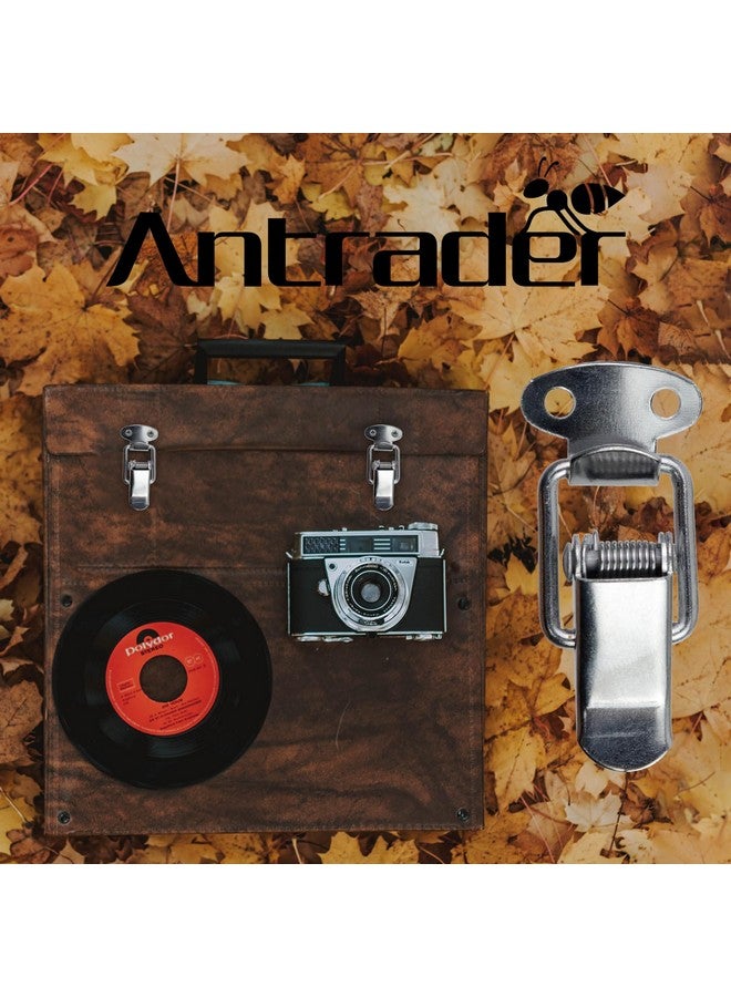 أنتريدر مشبك قفل Antrader لصناديق الأدوات الخشبية مع براغي، عبوة من 12 قطعة - Image 5