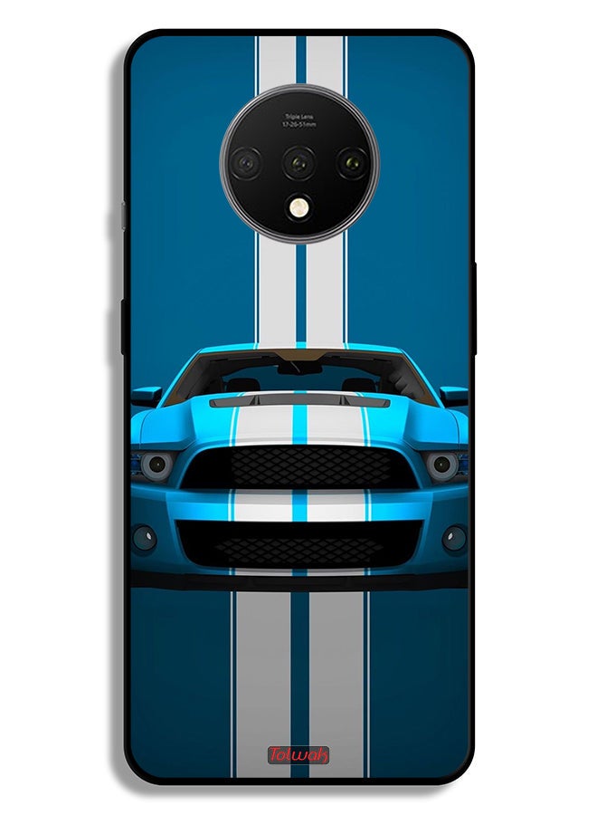 Tolwak OnePlus 7T Protective Case Cover Car Abstract Art - Image 2