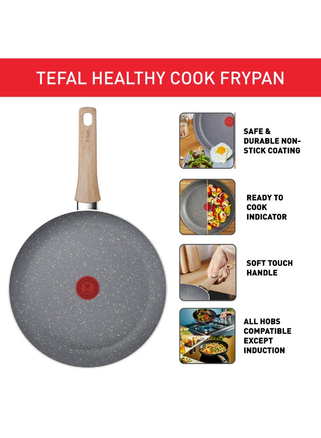 T-Fal Healthy Cook Frying Pan, 28 cm, with Non-Stick, B7010682 - Image 3