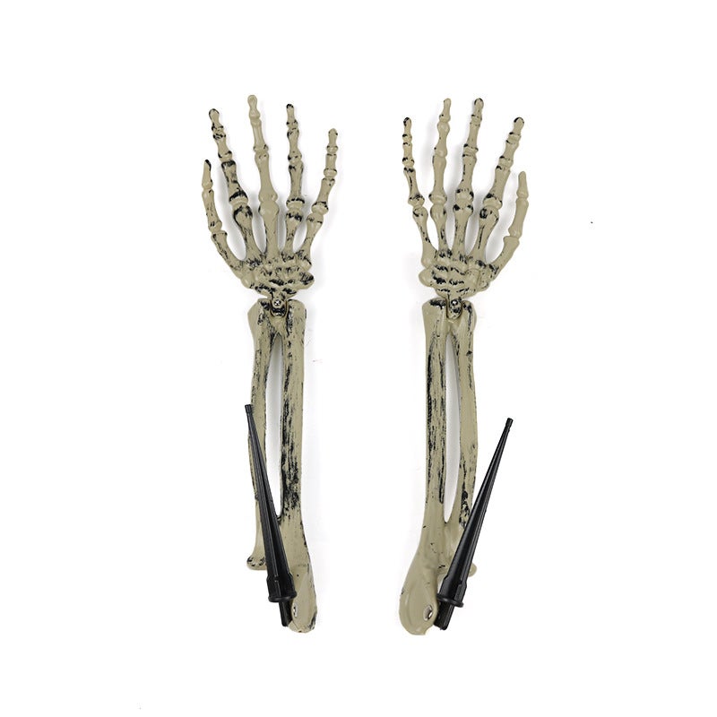 Halloween Skeleton Arm Inserted Into The Ground Scary Claw Haunted House Secret Room Bar Decoration Props Horror Decoration Artificial Claw - Image 3