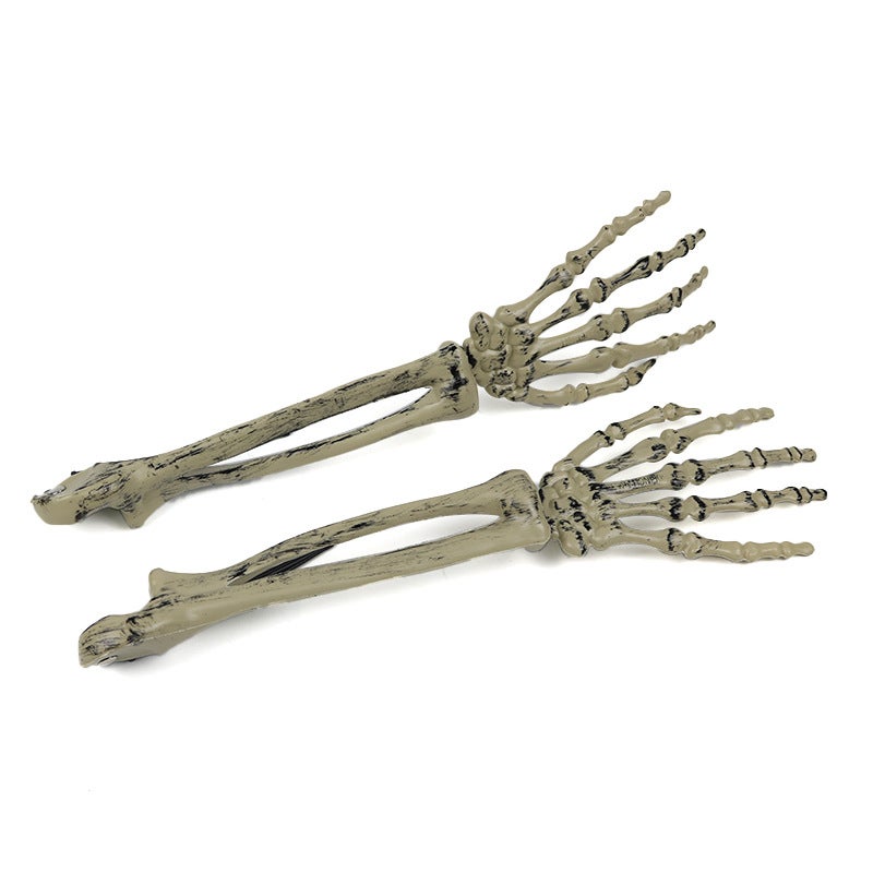 Halloween Skeleton Arm Inserted Into The Ground Scary Claw Haunted House Secret Room Bar Decoration Props Horror Decoration Artificial Claw - Image 5