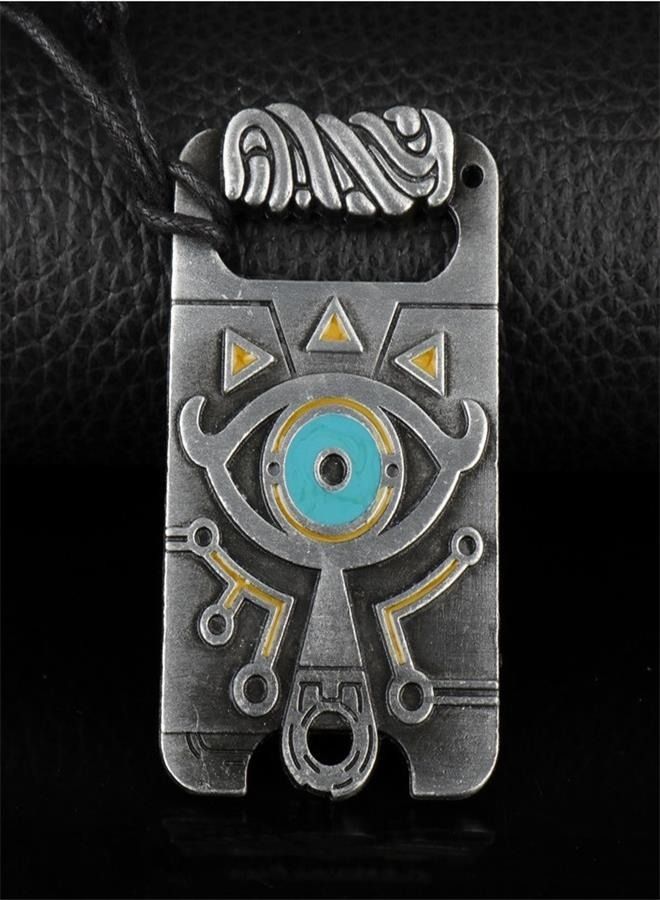 Generic Legend of Zelda: Breath of the Wild Owl Shield Keychain and Skyward Sword Necklace - Game Merchandise Accessories  - Image 5