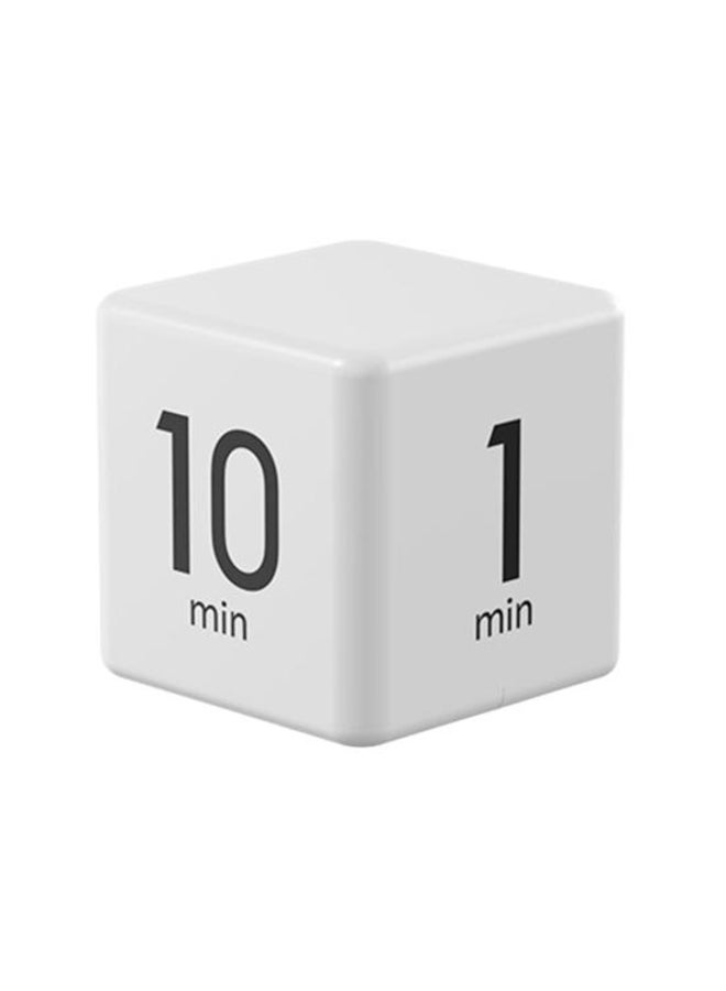 Rotating Pomodoro Timer 1-60 Minutes Preset LED Display Adjustable Volume Cube Timer for