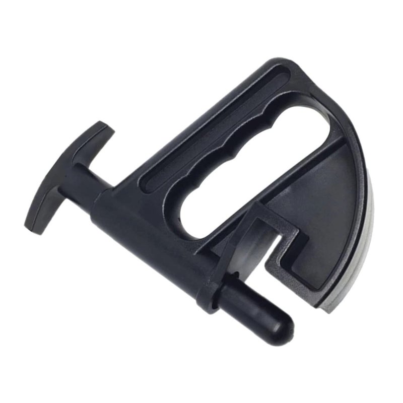 TEHAUX Tire Hub Changer Fixture Hand Pull Design Easy Mounting Durable Black - Image 2