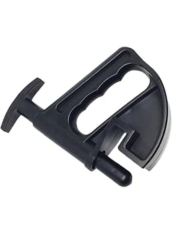 TEHAUX Tire Hub Changer Fixture Hand Pull Design Easy Mounting Durable Black - Image 1