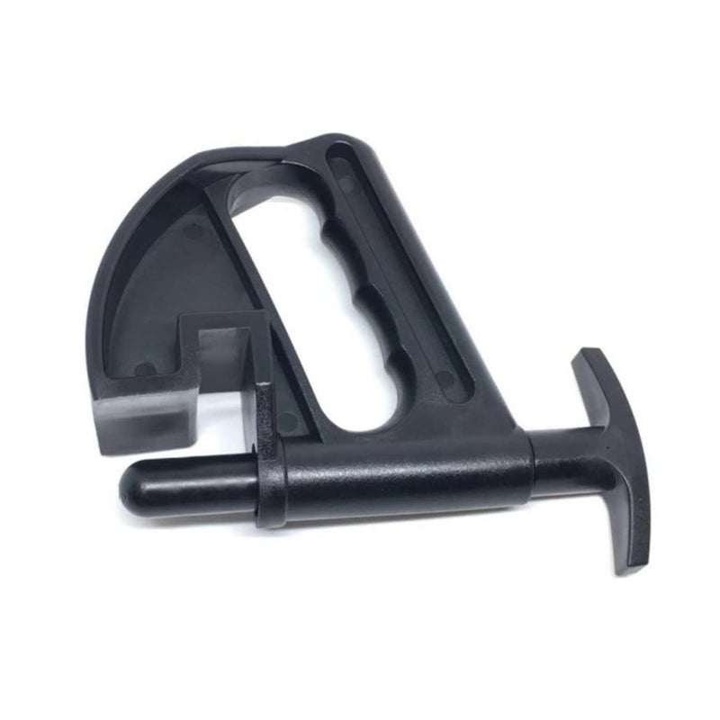 TEHAUX Tire Hub Changer Fixture Hand Pull Design Easy Mounting Durable Black - Image 3