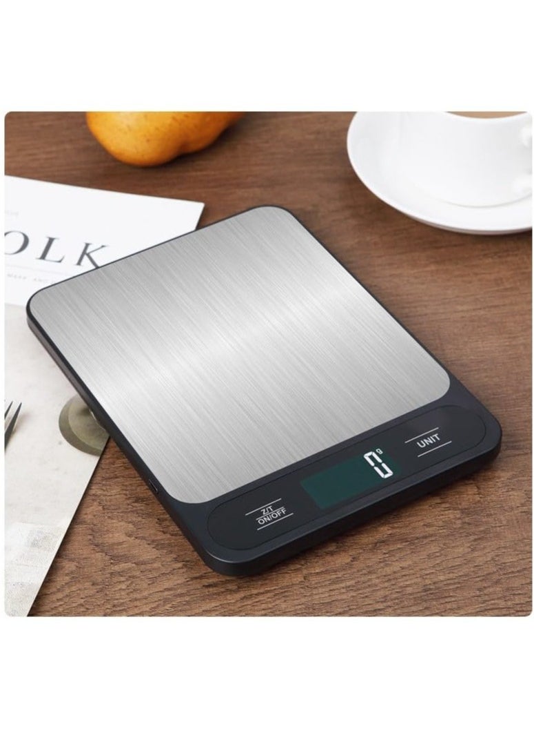 PENG GENERAL Digital LCD Kitchen Food Scale 10kg Black  - Image 5