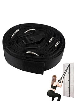 Durable and Portable Resistance Bands for Home Workouts - Ideal for Strength Training and Fitness, Includes Easy-to-Use Door Anchor Strap for Secure Multi-Point Anchoring (Bands Not Included)