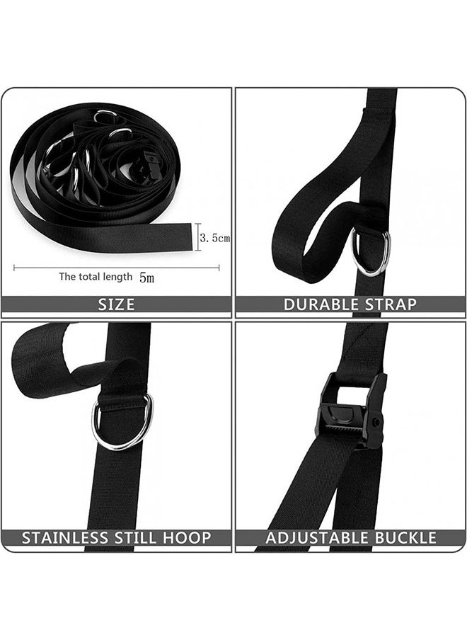 MVAQKLM  - Durable and Portable Resistance Bands for Home Workouts - Ideal for Strength Training and Fitness, Includes Easy-to-Use Door Anchor Strap for Secure Multi-Point Anchoring (Bands Not Included) - Image 1