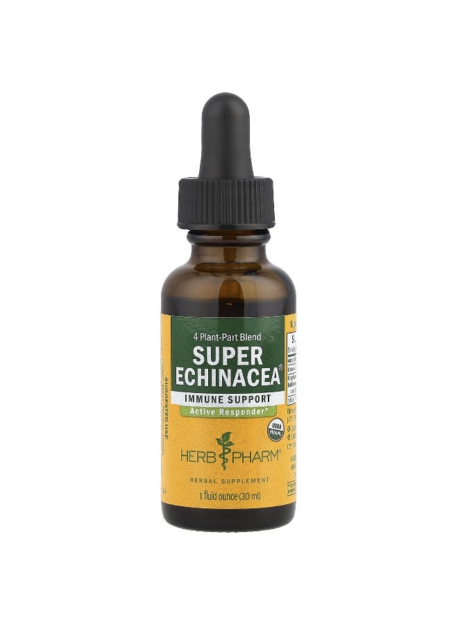 Herb Pharm, Super Echinacea®, 2,318 mg, 1 fl oz (30 ml) (Packaging may vary) - Image 1