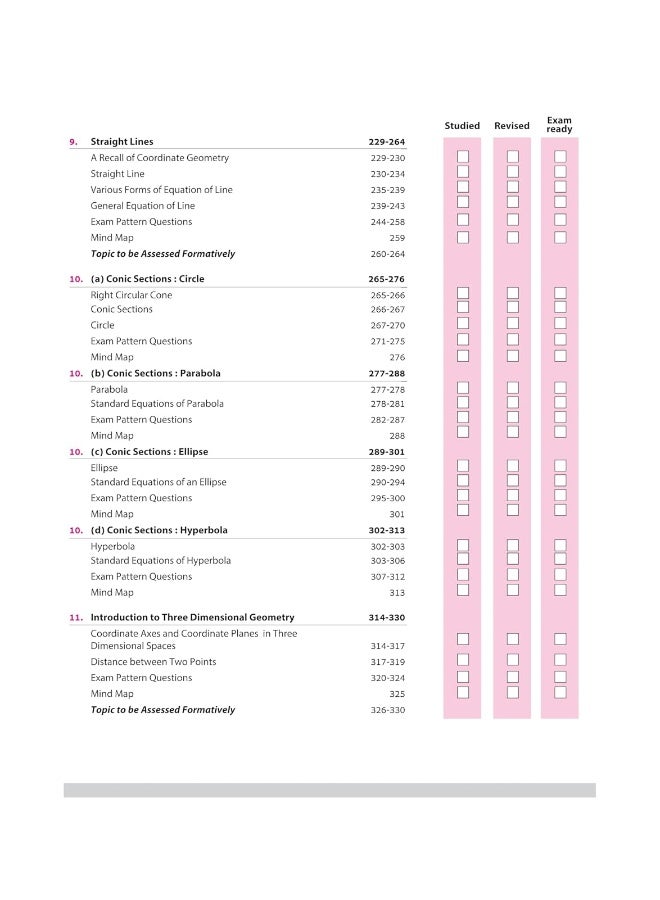 Arihant All in One Mathematics Class 11 for CBSE Exams 2025-26 | Revised Edition as per latest syllabus | Simplified Theory, All Types of Exam Pattern Questions, CBQs, MCQs, A-R, Case Based, Sample Question Papers, Mind Maps, Topic & Chapter Exercises  - Image 5