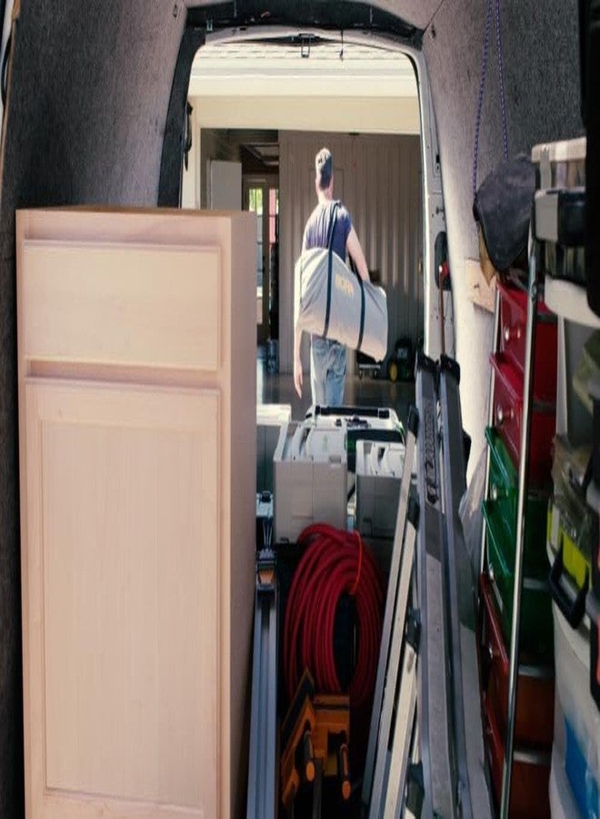 BORA Carry/Storage Bag for 30" Centipede Workstands - Storage for CK9S, CK12S, and CK15S - Made From Rugged Canvas with Heavy-Duty Zipper and Hook and Loop Style Handle - Grey, CC0200 - Image 3