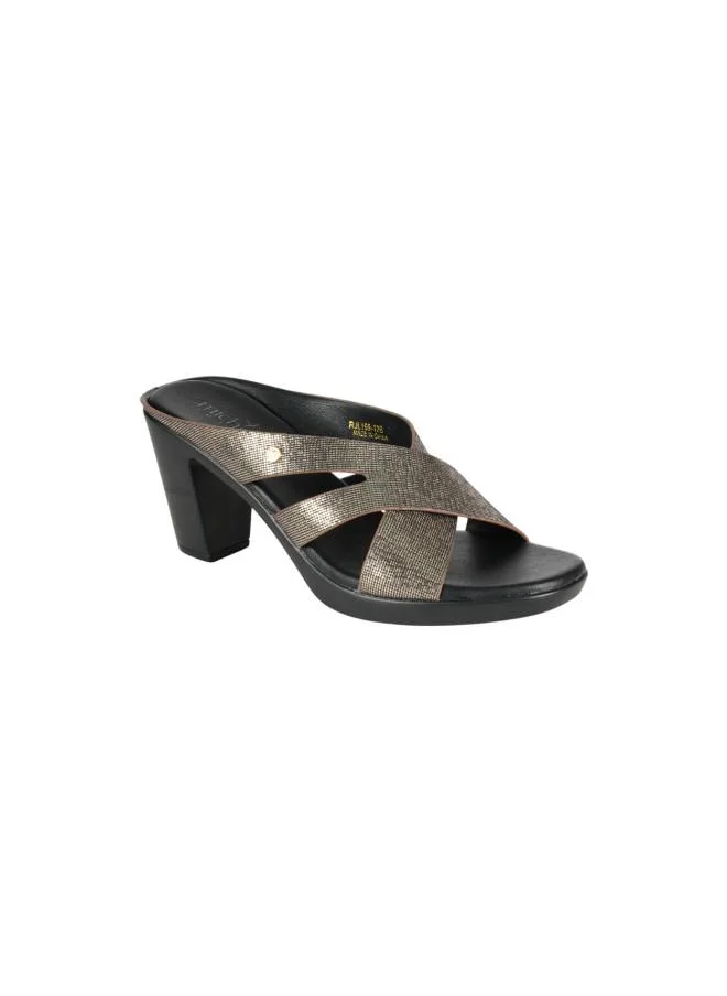 Michelle Morgan 092-2904 Michelle Morgan Ladies High Heel Sandals RJL199-12B Pewter