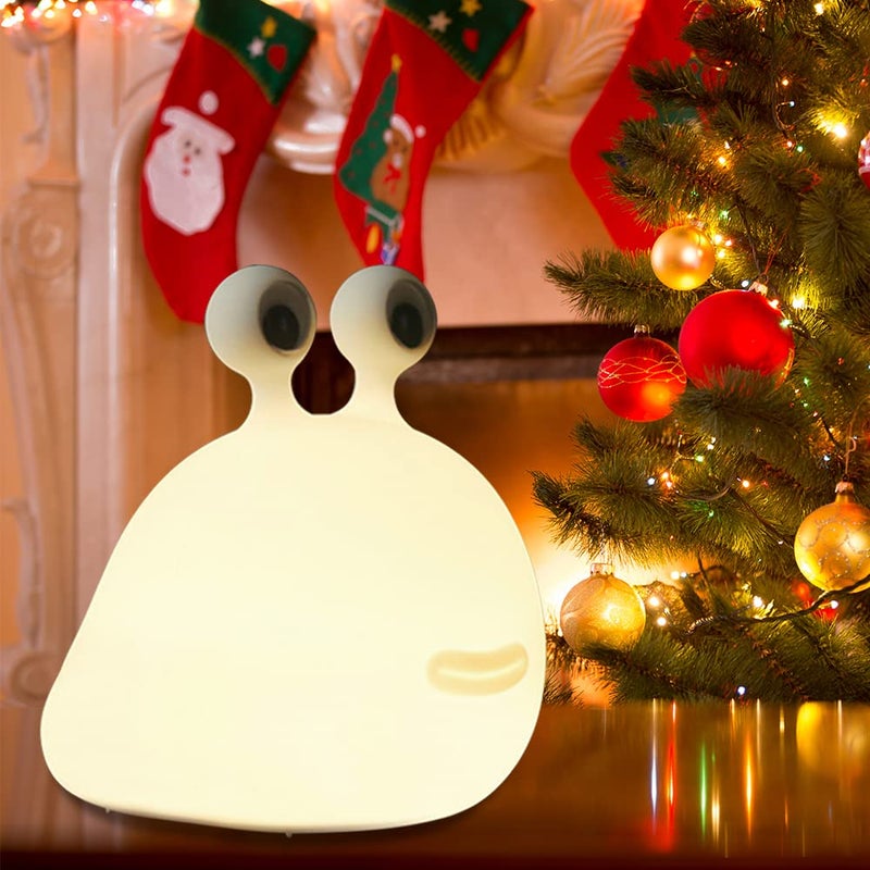 ipalmay Home Night Lights for Kids USB Rechargeable Lamps, ABS+PC Bedside Lamp for Breastfeeding, Touch Control&Timer Setting, White - Image 5