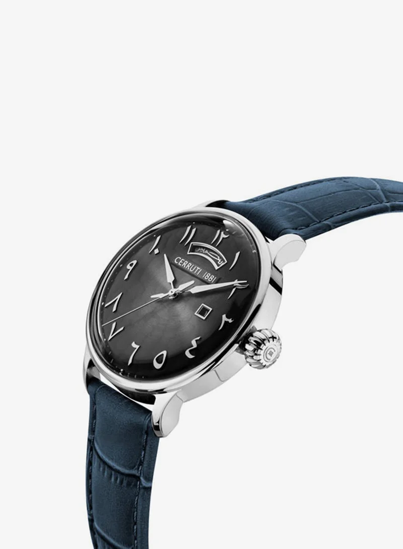 CERRUTI 1881  Cerruti Watch for Men - Blue Dial - 42 MM for Men | Best Price UAE