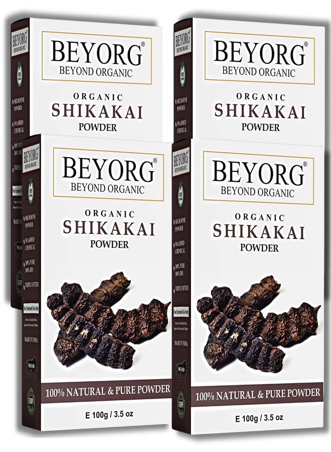 BEYORG Shikakai Powder Herbal 100% Natural Organic For Hair Care Conditioner & Cleanser - 400g - Image 1