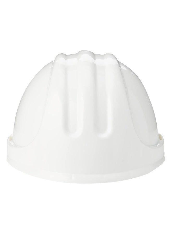 درافل خوذة بناء دورافيل الصلبة، خوذة أمان، قابلة للتعديل بنظام السقاطة مع حزام ذقن قابل للتعديل | خوذة عمل بفتحة جانبية للتثبيت، بيضاء - Image 3