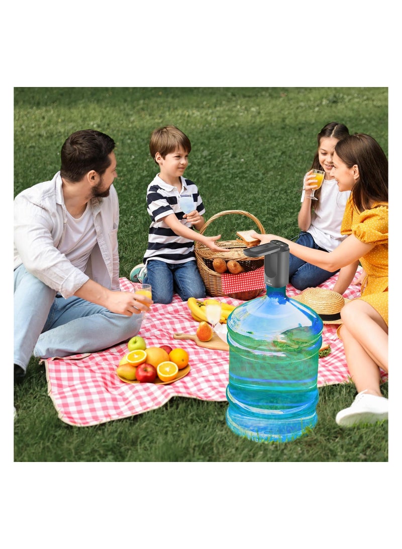 Westinghouse USB Rechargeable Water Pump Dispenser | Portable Design | Touch Button Control | Built-in LED Light | Ideal for Bottled Water - Image 2