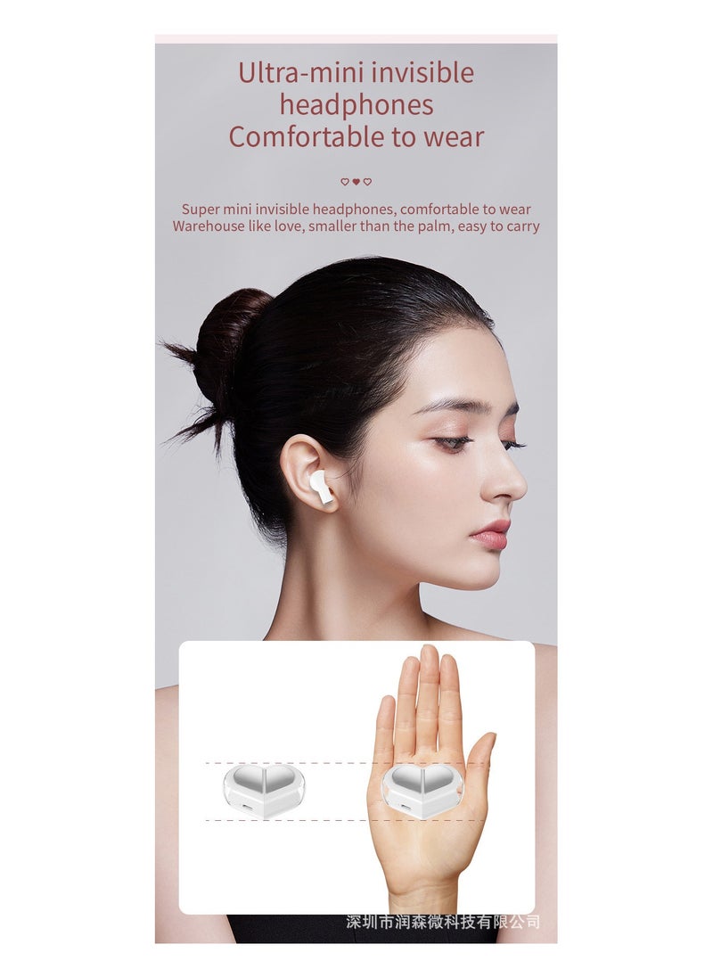 Generic - Rotatable heart-shaped Bluetooth headset - Image 1