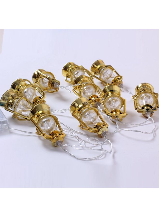 NIBEMINENT 10-LEDs Lamp Shape String Light Warm White - Image 5