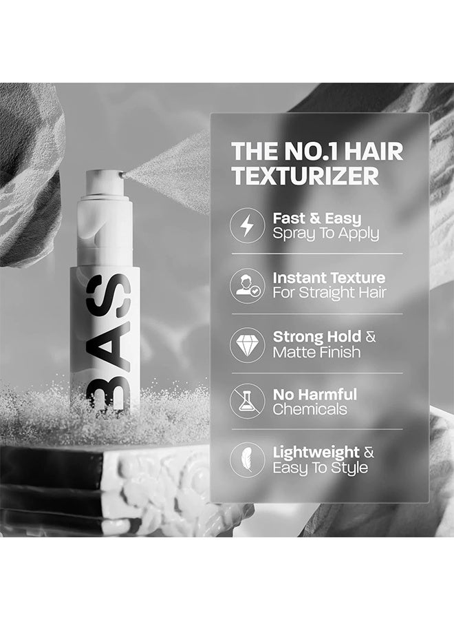Based Bodyworks Hair Styling Spray 50ml, Adds Volume and Texture to Hair Styling, Finishing Texture for Hair Styling, Instant Volumizing Hair Powder - Image 3