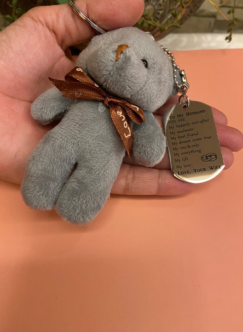 Elegant Bear Keychain - Image 3