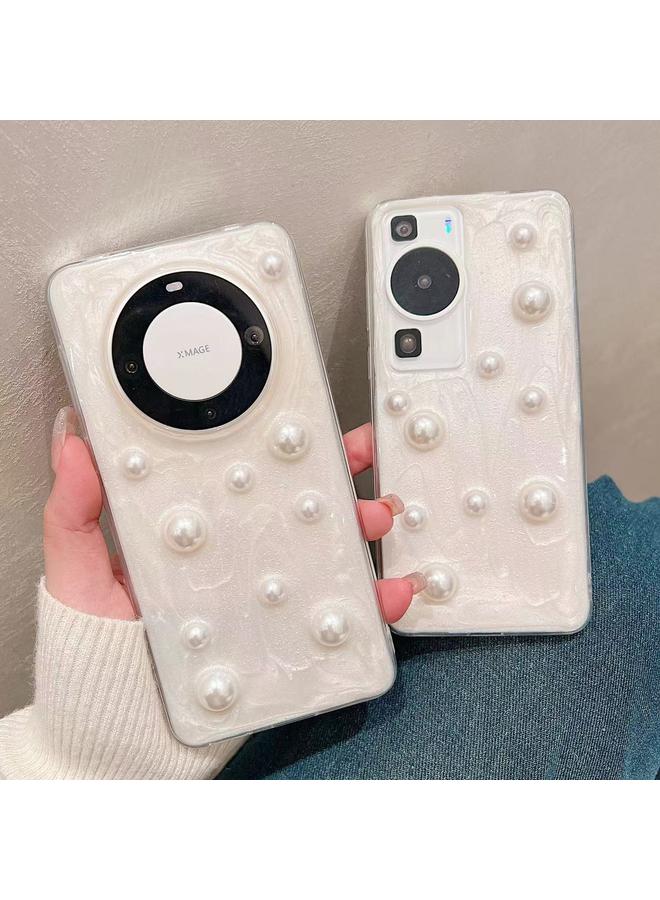 S-TOP Case For Huawei P60 / P60 Pro Cream Gum Decoden TPU Phone Case - Image 4