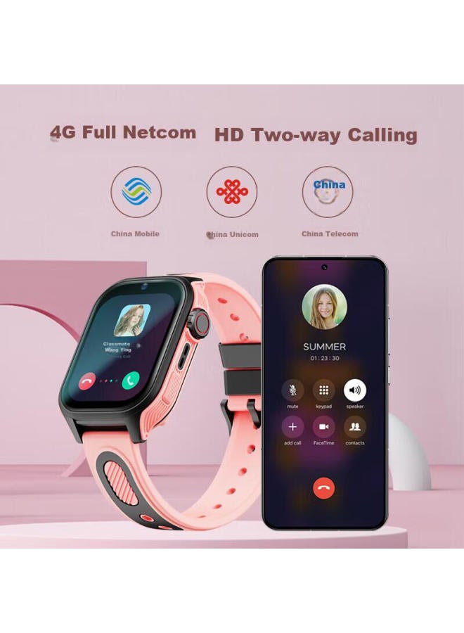 Ozing 4g Kids Phone Watch With Large Screen, Sim Card Compatible, Nationwide Network, Precise Positioning, Video Smarch For Students And Teens - Image 2