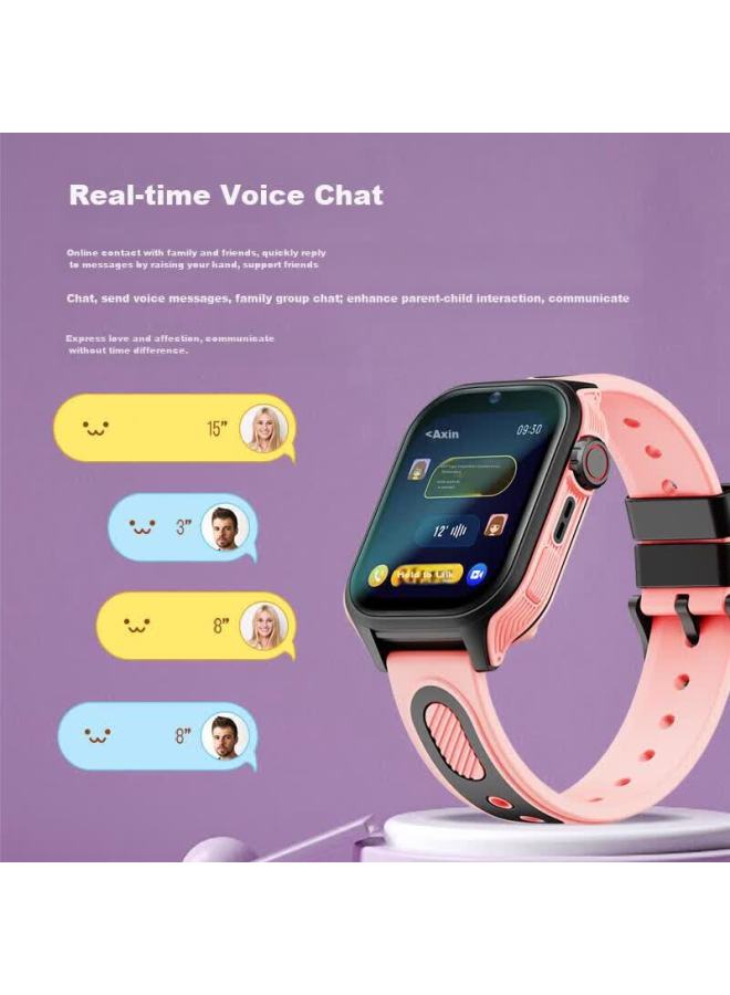 Ozing 4g Kids Phone Watch With Large Screen, Sim Card Compatible, Nationwide Network, Precise Positioning, Video Smarch For Students And Teens - Image 5