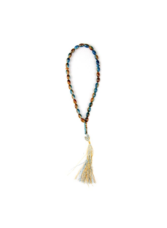 NIBEMINENT 33 Muslim Prayer Beads Multicolour/7mm 