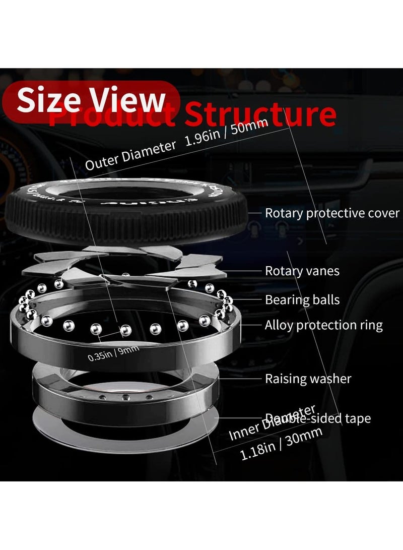 Generic Car Start Stop Button Cover Automotive Engine Start Button Cover,Car Engine Decoration Ring Car Spin Ignition Anti-Scratch Protector Car Interior Accessory  - Image 5