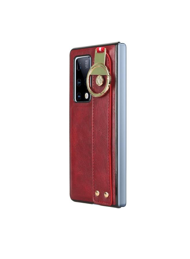 The Bros Phone Case For Huawei Mate X2 Wristband Leather Back Phone Phone Case - Image 2