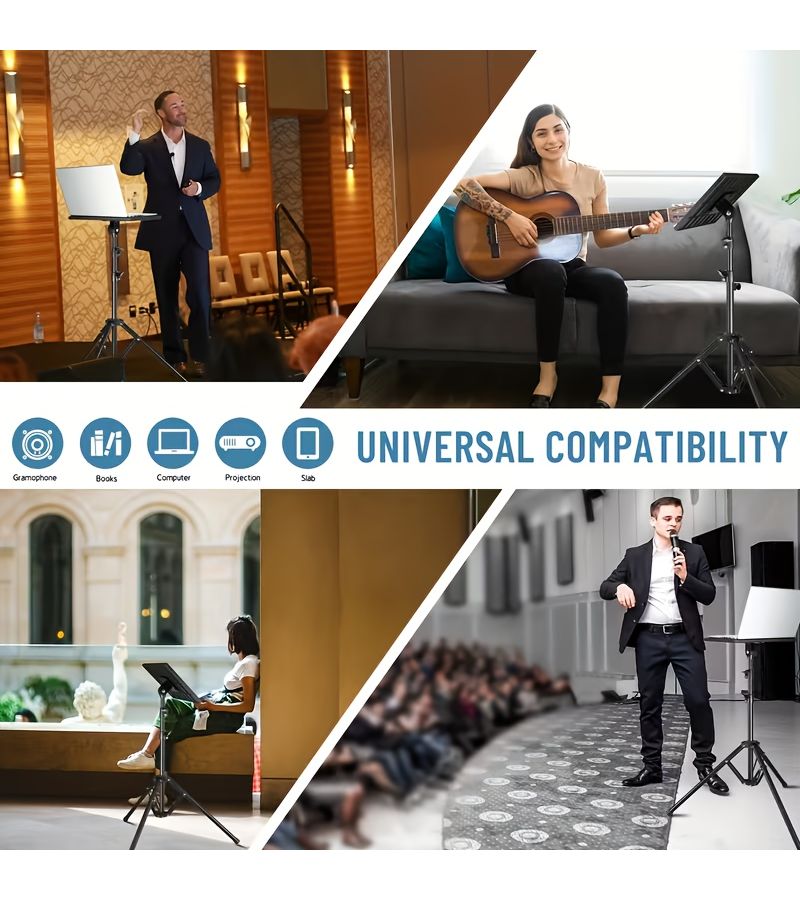 1pc Portable Projector Tray Durable Structure Compatible With Most Stands Direct Installation - Image 5