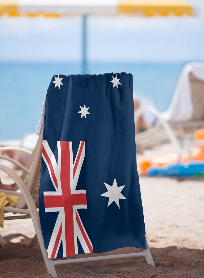 Trevco Australian Flag Officially Licensed Beach Towel 30" X 60" - Image 2