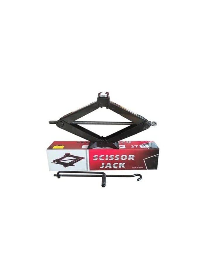 Generic Automotive Car Jacks 1-ton Portable Mini Scissor Jack Lift Quick Car Lift Scissor Jack Auto Body Repair Car Lifting Tools (1TON)  - Image 1