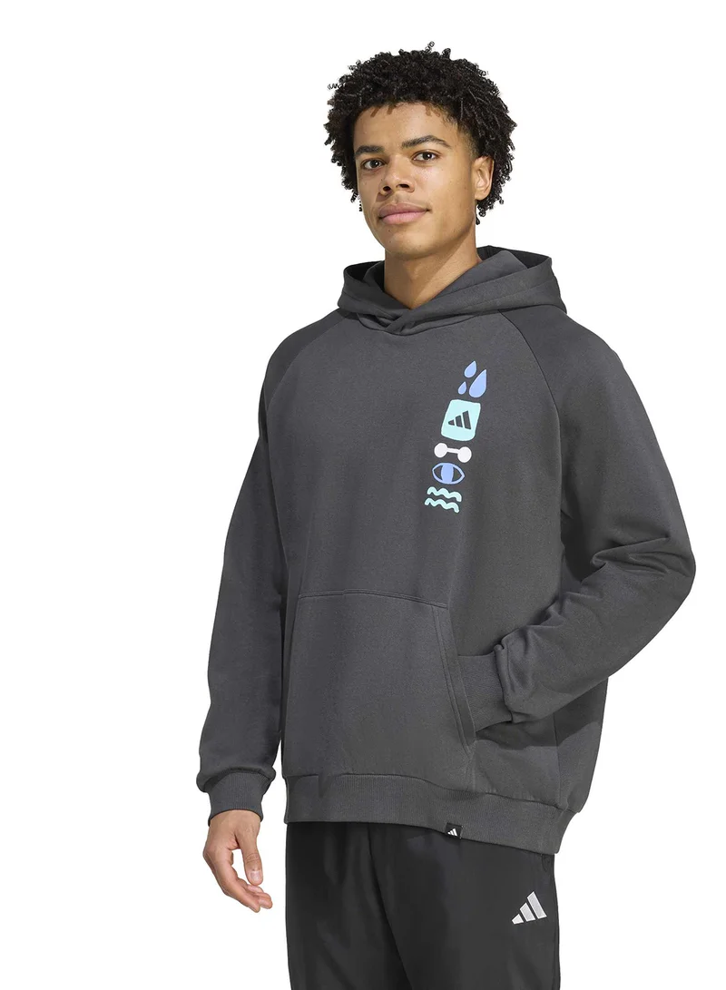 Adidas Power Graphic Hoodie
