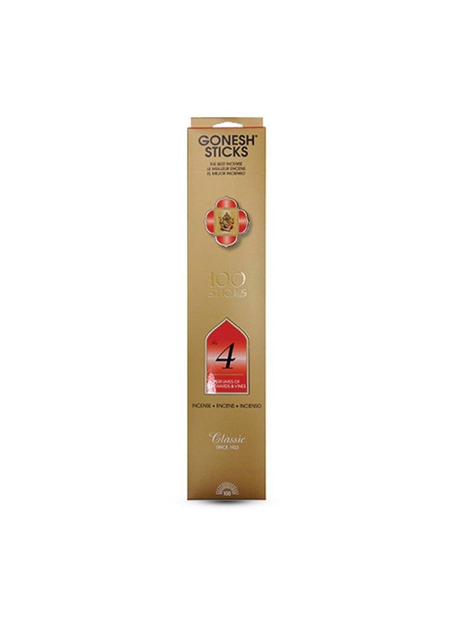 Gonesh - Classic Collection - Non-Toxic 10” Slow Burn Fruit & Floral Aromatic Sticks - No. 4-100 Pack - Image 1