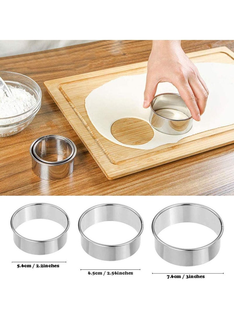 SYOSI Dumpling Mould Set Dumpling Skin Maker Chinese Dumpling Maker - Image 2