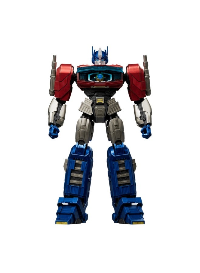 Blokees Transformers ONE Optimus Prime Model Kit | AE04 Orion Pax Action Edition with 272 Pieces, LED Chest, Energon Axe, Blaster & Display Base | Collector Figure for Ages 14+ - Image 3