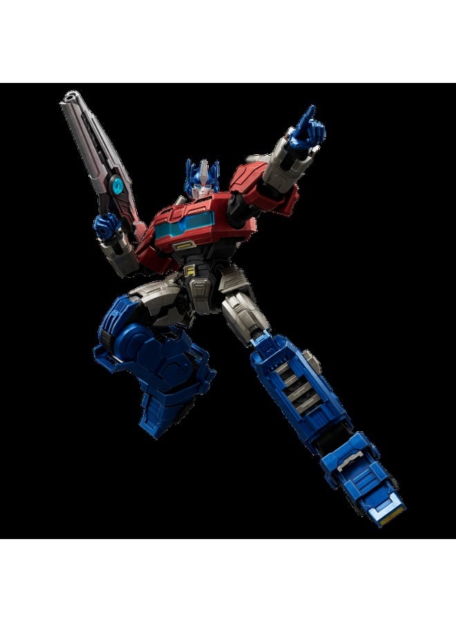Blokees Transformers ONE Optimus Prime Model Kit | AE04 Orion Pax Action Edition with 272 Pieces, LED Chest, Energon Axe, Blaster & Display Base | Collector Figure for Ages 14+ - Image 5