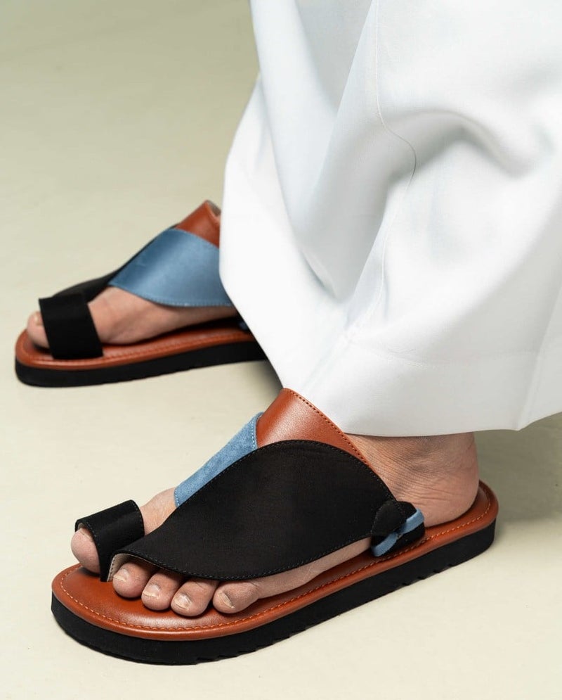 Arabic Sharqi Sandals | Brown | Sandals Traditional footwear - Image 2