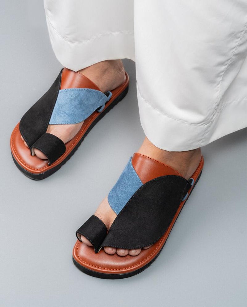 Arabic Sharqi Sandals | Brown | Sandals Traditional footwear - Image 4