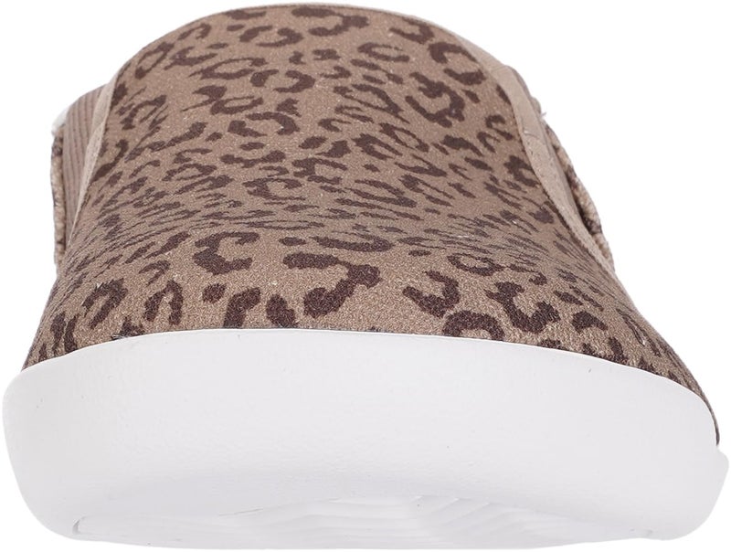 WHITIN Casual Wide Toe Box Barefoot Sneakers for Women Slip on Canvas Minimalist Zero Drop Sole Shoes Size 9.5 9.5W Minimus Light Walking Leopard 41 - Image 2