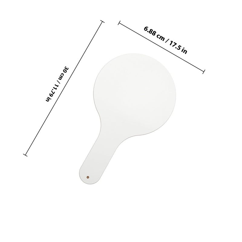 4Pcs Portable Double Sided Dry Erase Whiteboards With Handle And Safe Rounded Edges - Image 3