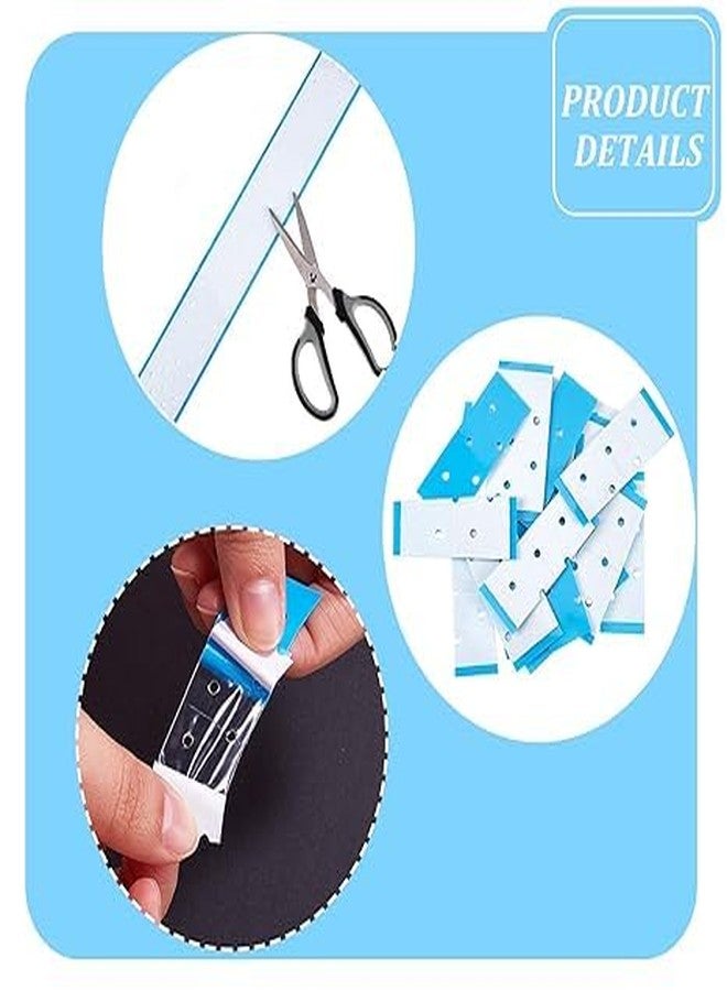 شريط لاصق للشعر المستعار/الوصلات/الشعر المستعار من نوع Extenda Bond PLUS، شريط لاصق للشعر المستعار ذو وجهين، شفاف، مرن، متين، أنظمة شعر كاملة الرأس من الدانتيل أو الجلد الصناعي، فتحات مقطوعة، شرائط رفيعة من نوع Bond Plus (10، 12 بوصة) - Image 4