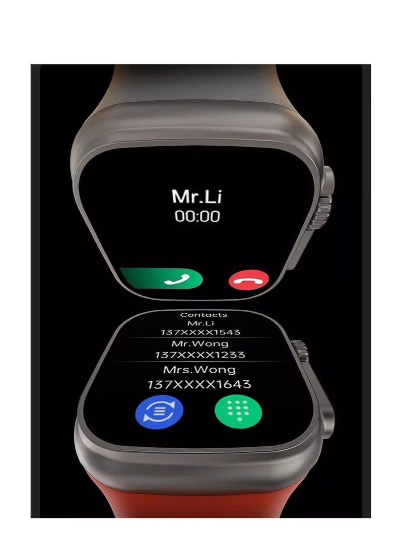 JOROBO - Watch X8 Ultra Smart Watch Series 8 49mm NFC Body Temperature Monitor Bluetooth Call Wireless - Image 1