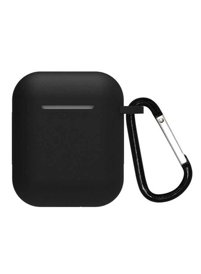 Protective Case Cover For Apple AirPods Black